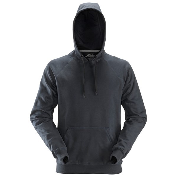 Sweat à capuche gris foncé